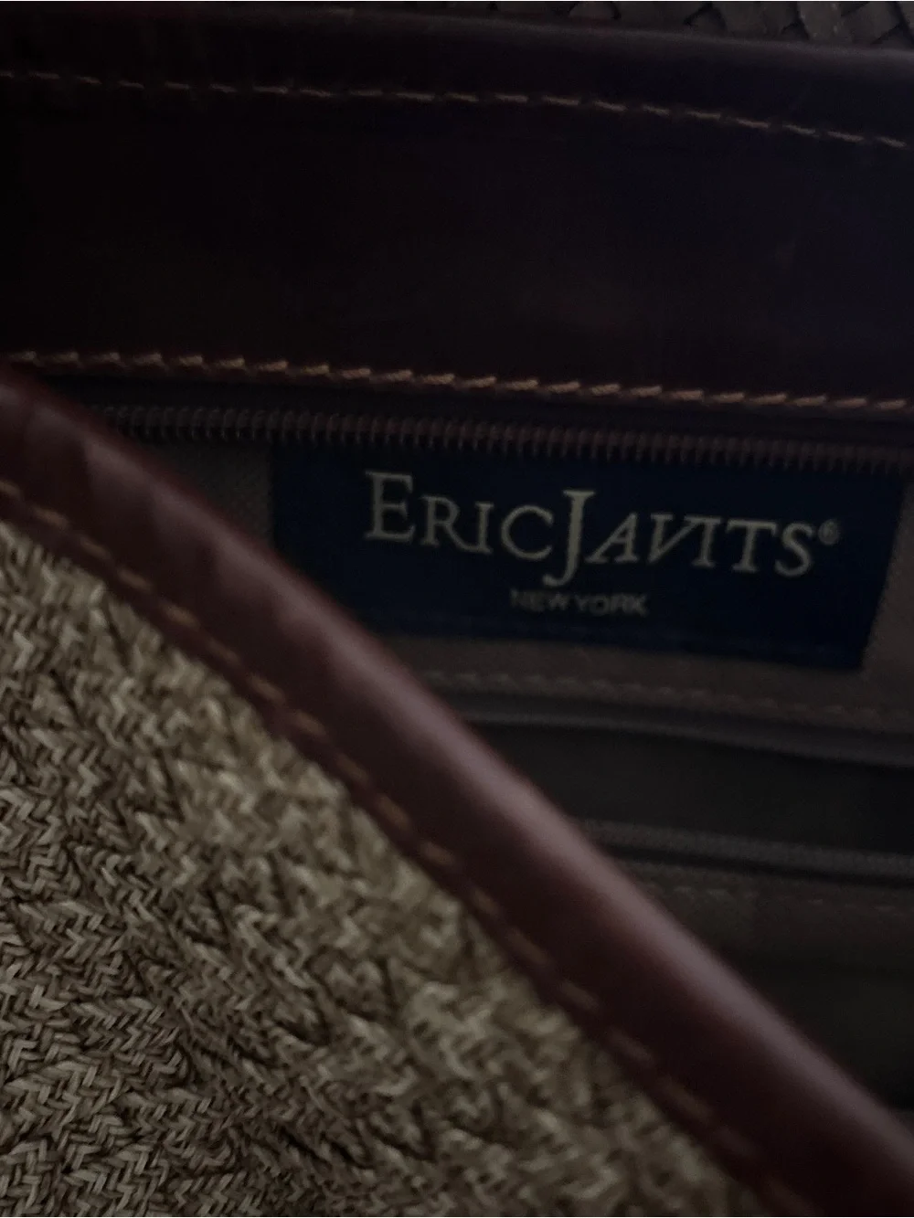 Eric Javits textured beige
